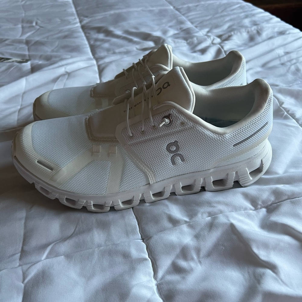 On Running White Athletic Shoes
